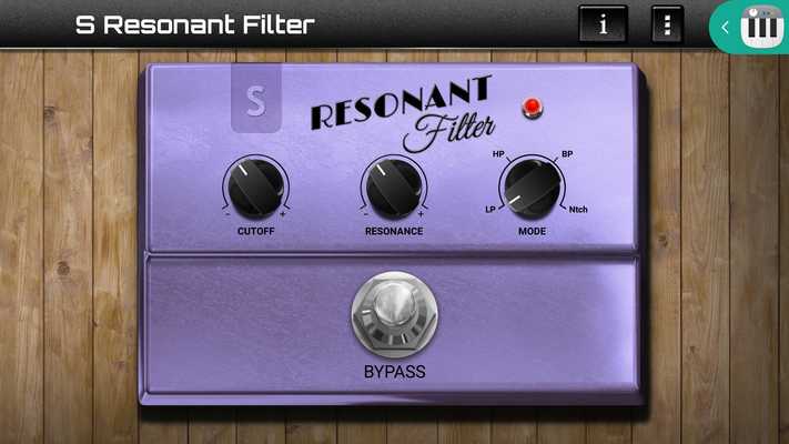 Emulate Android APK S Resonant Filter Emulate Android APK S Resonant Filter