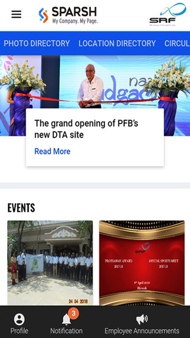 Emulate iPhone app SRF Sparsh using MyAndroid