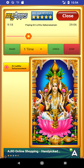 Run android online APK Sri Lalitha Saharanamam from MyAndroid or emulate Sri Lalitha Saharanamam using MyAndroid