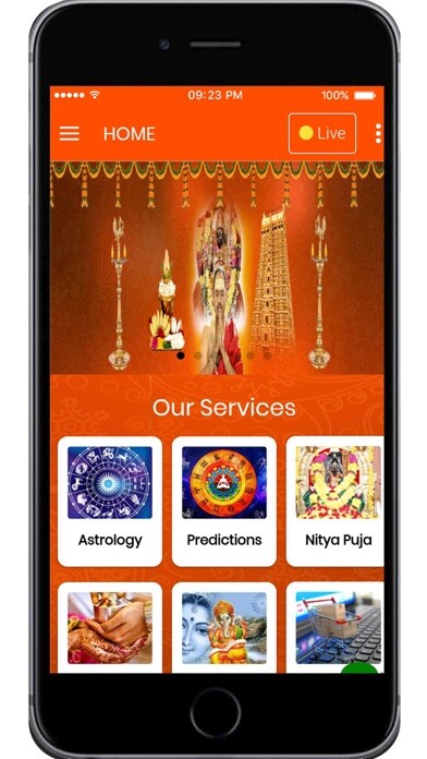 Emulate iPhone app Sri Lalitha Tripura Sundari using MyAndroid