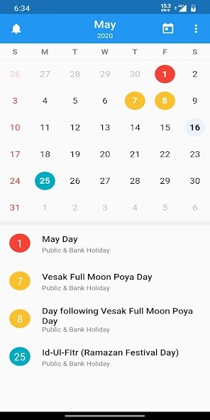 Run android online APK Sri Lankan Calendar 2022 from MyAndroid or emulate Sri Lankan Calendar 2022 using MyAndroid