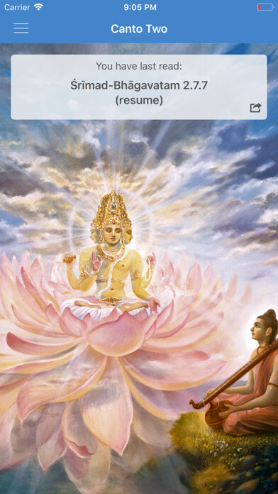 Emulate iPhone app Srimad-Bhagavatam, Canto 2 using MyAndroid Emulate iPhone app Srimad-Bhagavatam, Canto 2 using MyAndroid
