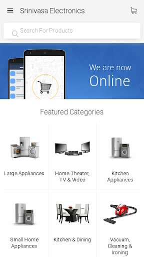 Run android online APK Srinivasa Electronics from MyAndroid or emulate Srinivasa Electronics using MyAndroid