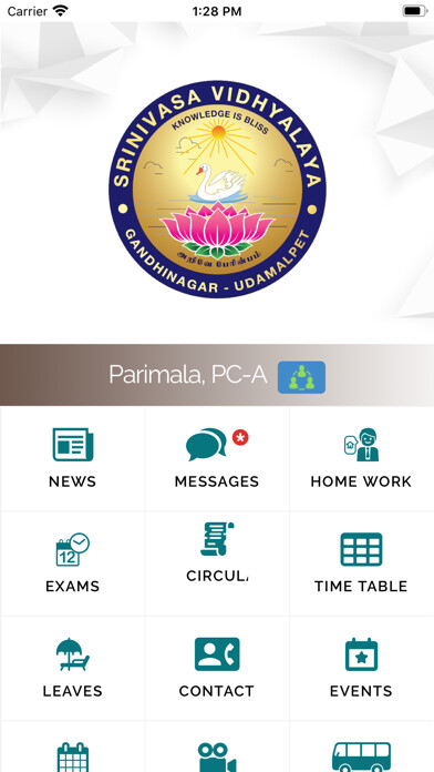 Emulate iPhone app Srinivasa Vidhyalaya using MyAndroid Emulate iPhone app Srinivasa Vidhyalaya using MyAndroid