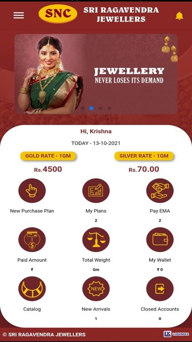 Run android online APK Sri Ragavendra Jewellers from MyAndroid or emulate Sri Ragavendra Jewellers using MyAndroid
