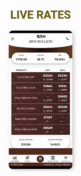 Run android online APK SRN Bullion from MyAndroid or emulate SRN Bullion using MyAndroid Run android online APK SRN Bullion from MyAndroid or emulate SRN Bullion using MyAndroid