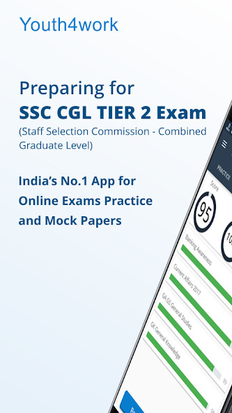 Run android online APK SSC CGL TIER 2 Preparation Tests from MyAndroid or emulate SSC CGL TIER 2 Preparation Tests using MyAndroid