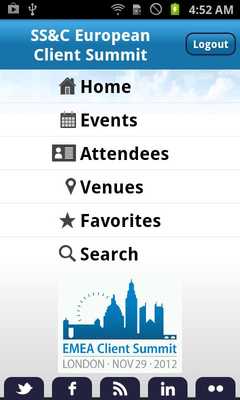 Emulate Android APK SSC Conference