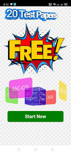 Run android online APK SSC GD Mock Test Papers from MyAndroid or emulate SSC GD Mock Test Papers using MyAndroid