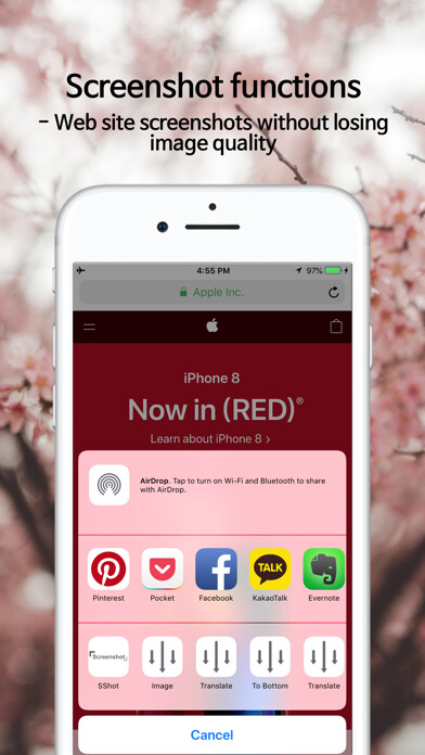 Emulate iPhone app SShot: Screenshot toolkit using MyAndroid Emulate iPhone app SShot: Screenshot toolkit using MyAndroid