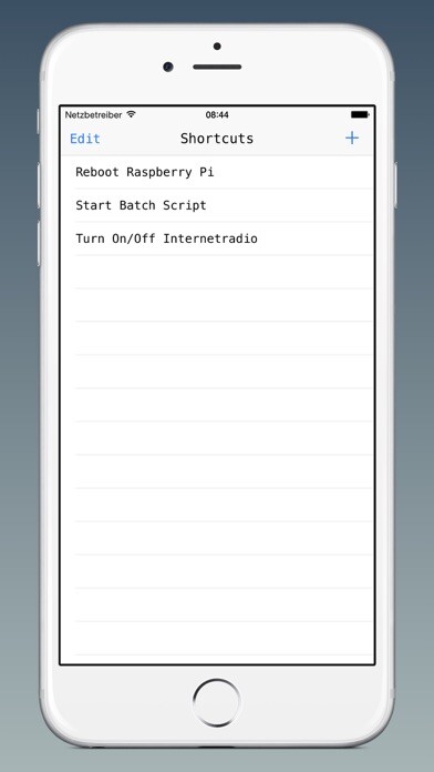 Emulate iPhone app SSH Shortcuts using MyAndroid Emulate iPhone app SSH Shortcuts using MyAndroid
