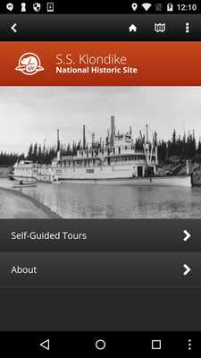 Emulate Android APK S.S. Klondike Guided Tour