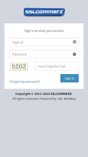 Emulate iPhone app SSLCOMMERZ Merchant Panel using MyAndroid