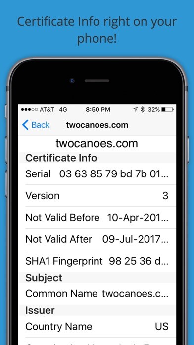 Emulate iPhone app SSL Detective Plus using MyAndroid Emulate iPhone app SSL Detective Plus using MyAndroid