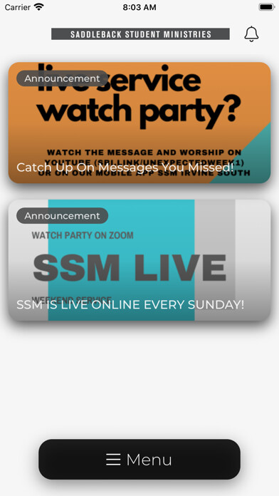 Emulate iPhone app SSM Irvine South using MyAndroid