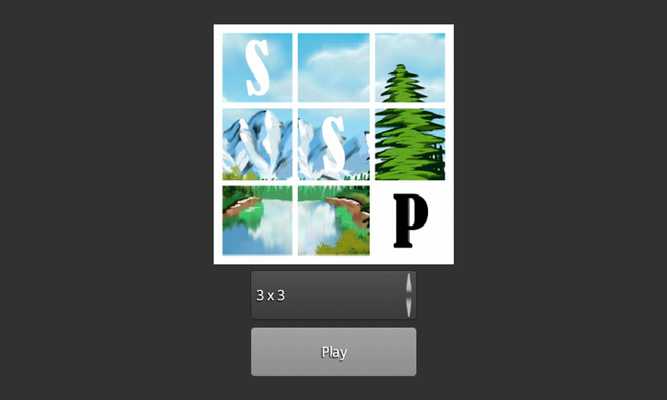 Emulate Android APK SSP - Simple Sliding Puzzle