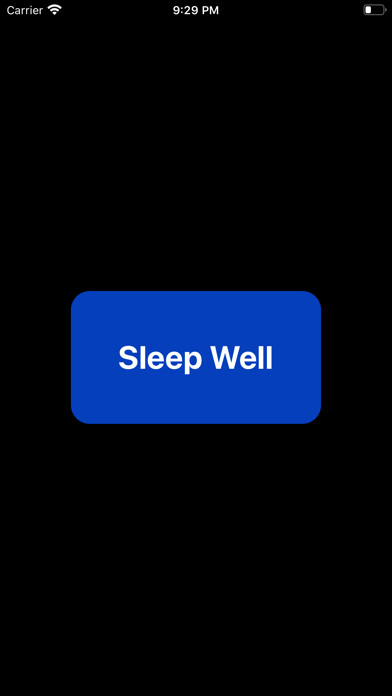 Emulate iPhone app Sssh...Sleeping using MyAndroid