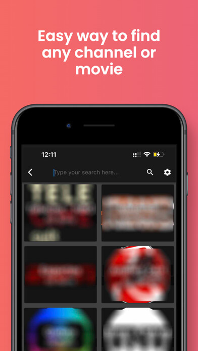 Emulate iPhone app SSS IPTV, Simple, Smart LITE using MyAndroid