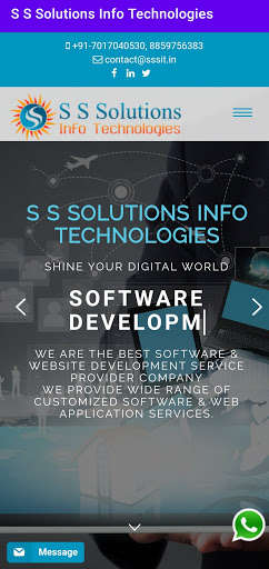 Run android online APK S S Solutions Info Technologies from MyAndroid or emulate S S Solutions Info Technologies using MyAndroid