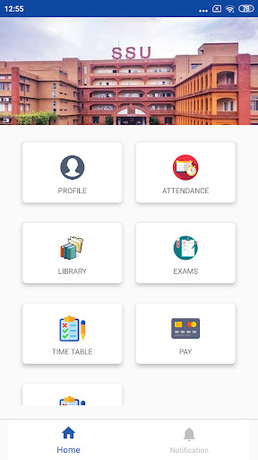 Run android online APK SSU ERP - LMS from MyAndroid or emulate SSU ERP - LMS using MyAndroid