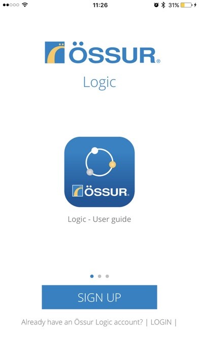Emulate iPhone app Össur Logic using MyAndroid Emulate iPhone app Össur Logic using MyAndroid
