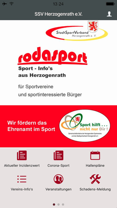 Emulate iPhone app SSV Herzogenrath e.V. using MyAndroid Emulate iPhone app SSV Herzogenrath e.V. using MyAndroid
