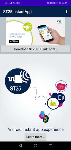 Run android online APK ST25InstantApp from MyAndroid or emulate ST25InstantApp using MyAndroid Run android online APK ST25InstantApp from MyAndroid or emulate ST25InstantApp using MyAndroid