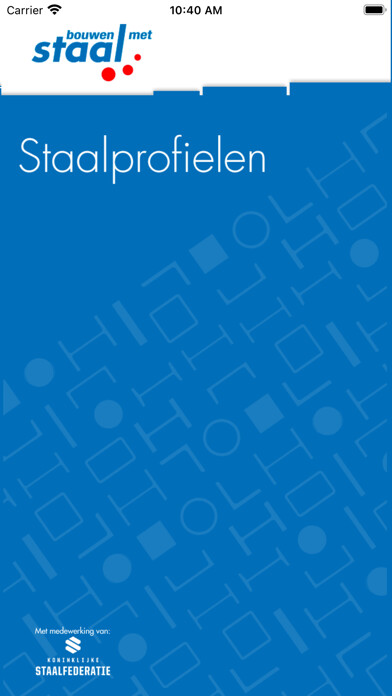 Emulate iPhone app Staalprofielen using MyAndroid Emulate iPhone app Staalprofielen using MyAndroid