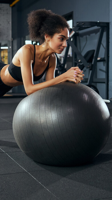 Emulate iPhone app Stability Ball Workout Plan using MyAndroid