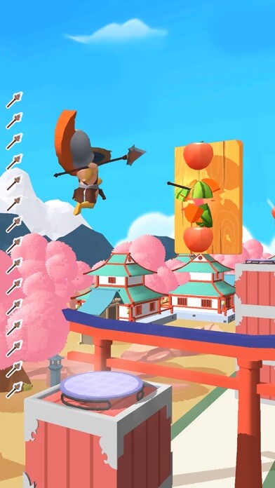 Emulate iPhone app Stab Master : Fruit Smash 3D using MyAndroid Emulate iPhone app Stab Master : Fruit Smash 3D using MyAndroid