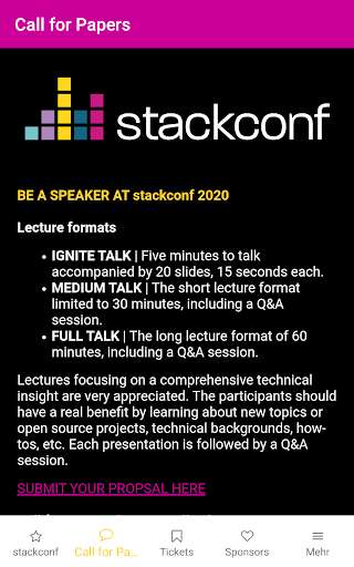 Run android online APK stackconf from MyAndroid or emulate stackconf using MyAndroid