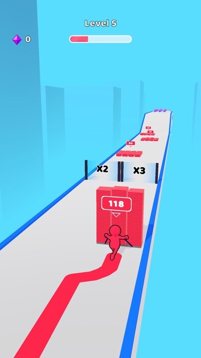 Emulate iPhone app Stack Runner 3D! using MyAndroid Emulate iPhone app Stack Runner 3D! using MyAndroid