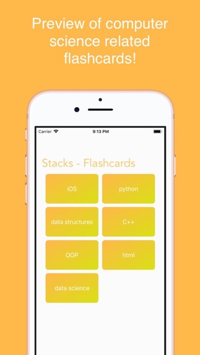Emulate iPhone app Stacks Flashcards using MyAndroid Emulate iPhone app Stacks Flashcards using MyAndroid