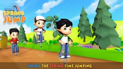 Emulate iPhone app Stack Spring Jump using MyAndroid