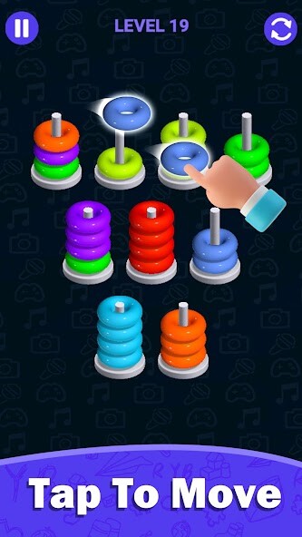 Run android online APK Stacolor: 3D Color Hoop Sort from MyAndroid or emulate Stacolor: 3D Color Hoop Sort using MyAndroid Run android online APK Stacolor: 3D Color Hoop Sort from MyAndroid or emulate Stacolor: 3D Color Hoop Sort using MyAndroid
