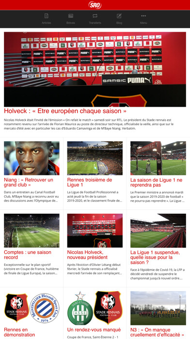 Emulate iPhone app Stade Rennais Online using MyAndroid Emulate iPhone app Stade Rennais Online using MyAndroid