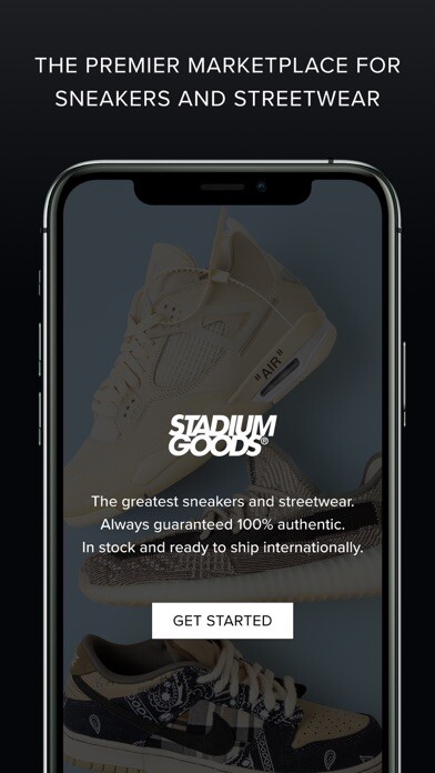 Emulate iPhone app Stadium Goods - Buy Sneakers using MyAndroid Emulate iPhone app Stadium Goods - Buy Sneakers using MyAndroid