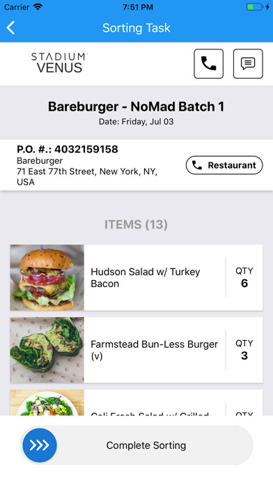 Emulate iPhone app Stadium Ops using MyAndroid