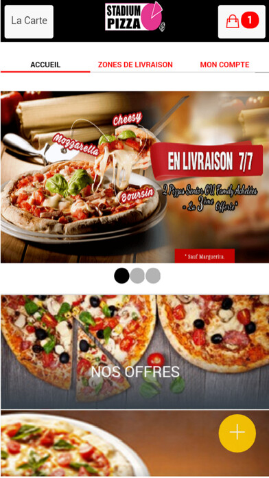 Emulate iPhone app Stadium Pizza. using MyAndroid Emulate iPhone app Stadium Pizza. using MyAndroid
