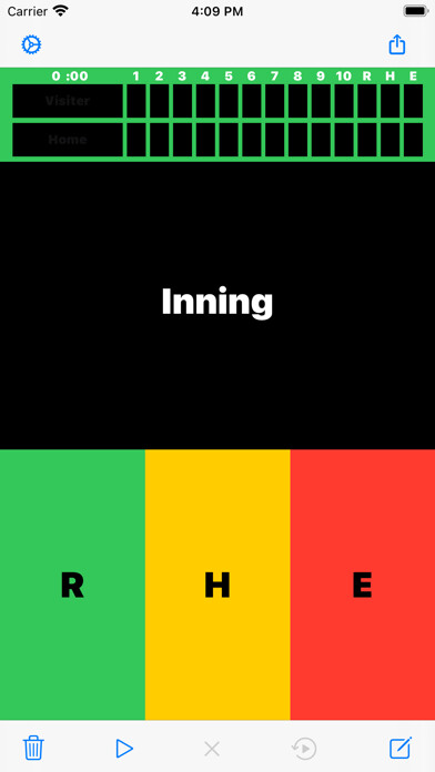 Emulate iPhone app Stadium Scoreboard using MyAndroid