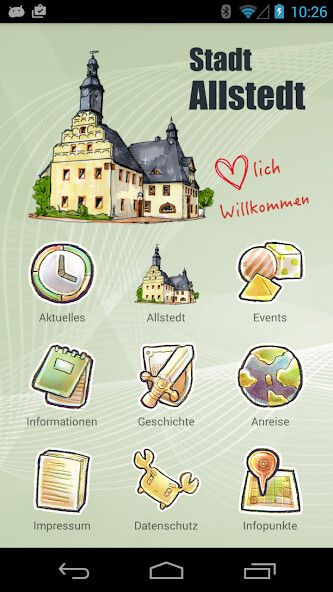 Run android online APK Stadt Allstedt from MyAndroid or emulate Stadt Allstedt using MyAndroid