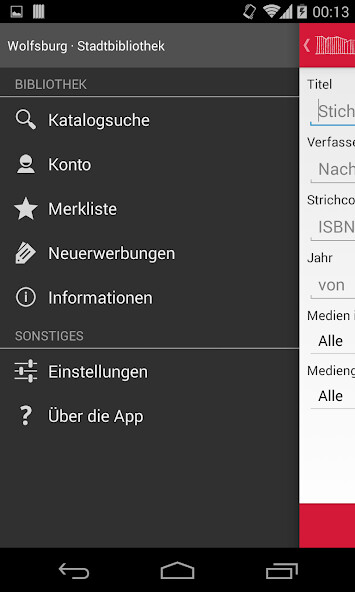 Run android online APK Stadtbibliothek Wolfsburg from MyAndroid or emulate Stadtbibliothek Wolfsburg using MyAndroid