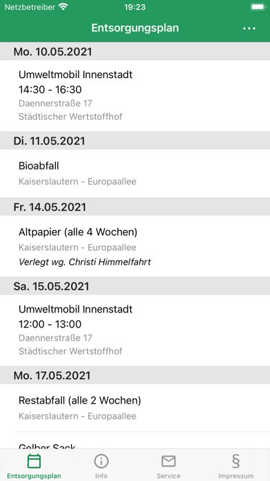 Emulate iPhone app Stadtbildpflege Kaiserslautern using MyAndroid Emulate iPhone app Stadtbildpflege Kaiserslautern using MyAndroid