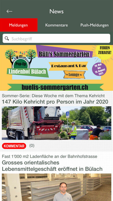 Emulate iPhone app Stadtblatt using MyAndroid Emulate iPhone app Stadtblatt using MyAndroid