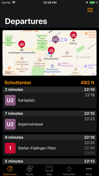 Emulate iPhone app Stadtfahrt using MyAndroid Emulate iPhone app Stadtfahrt using MyAndroid