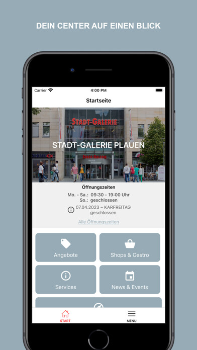 Emulate iPhone app Stadt-Galerie Plauen using MyAndroid Emulate iPhone app Stadt-Galerie Plauen using MyAndroid