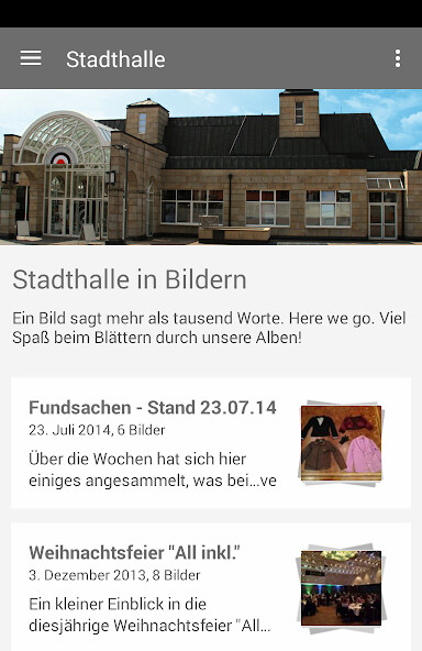 Run android online APK Stadthalle Rheine from MyAndroid or emulate Stadthalle Rheine using MyAndroid