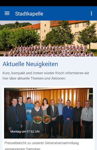 Run android online APK Stadtkapelle Wolfach from MyAndroid or emulate Stadtkapelle Wolfach using MyAndroid