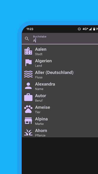 Run android online APK Stadt Land Fluss Lösung from MyAndroid or emulate Stadt Land Fluss Lösung using MyAndroid