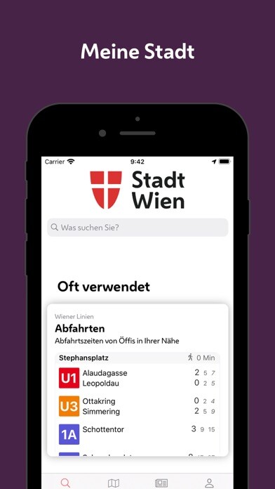 Emulate iPhone app Stadt Wien using MyAndroid Emulate iPhone app Stadt Wien using MyAndroid